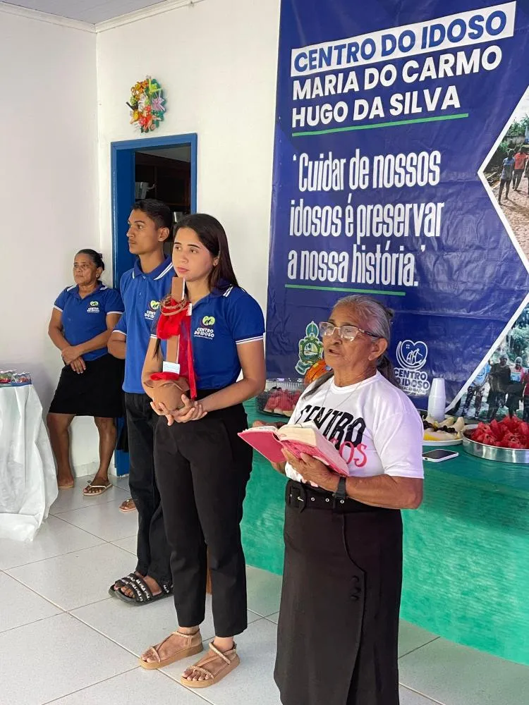 SEMAS promoveu a confraternização da Páscoa no Centro do Idoso