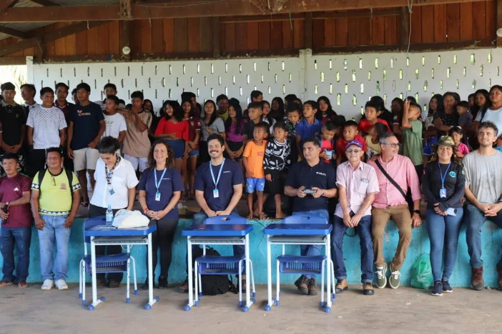 Escolas de ensino médio nas aldeias Missão São Francisco e Sai Cinza terão obras retomadas