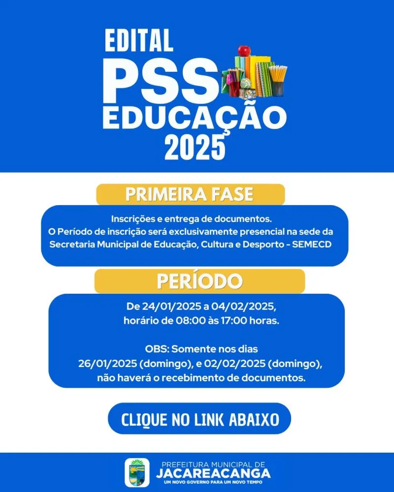 PSS EDUCAÇÃO 2025