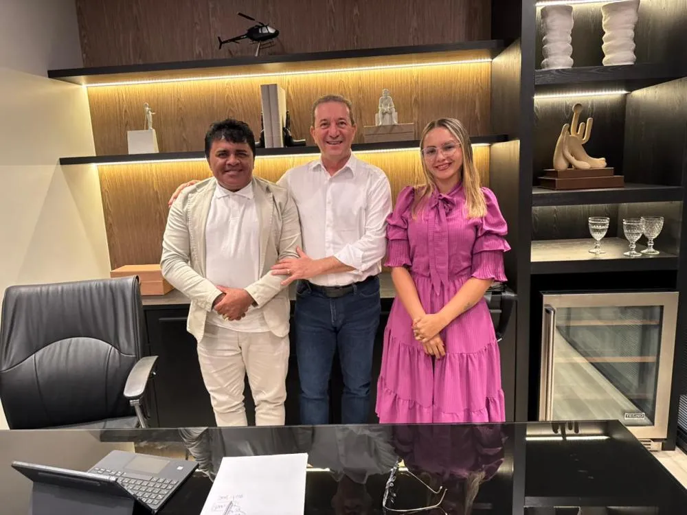 Prefeito Valdo reforça defesa do território paraense durante encontro com Márcio Miranda, em Belém