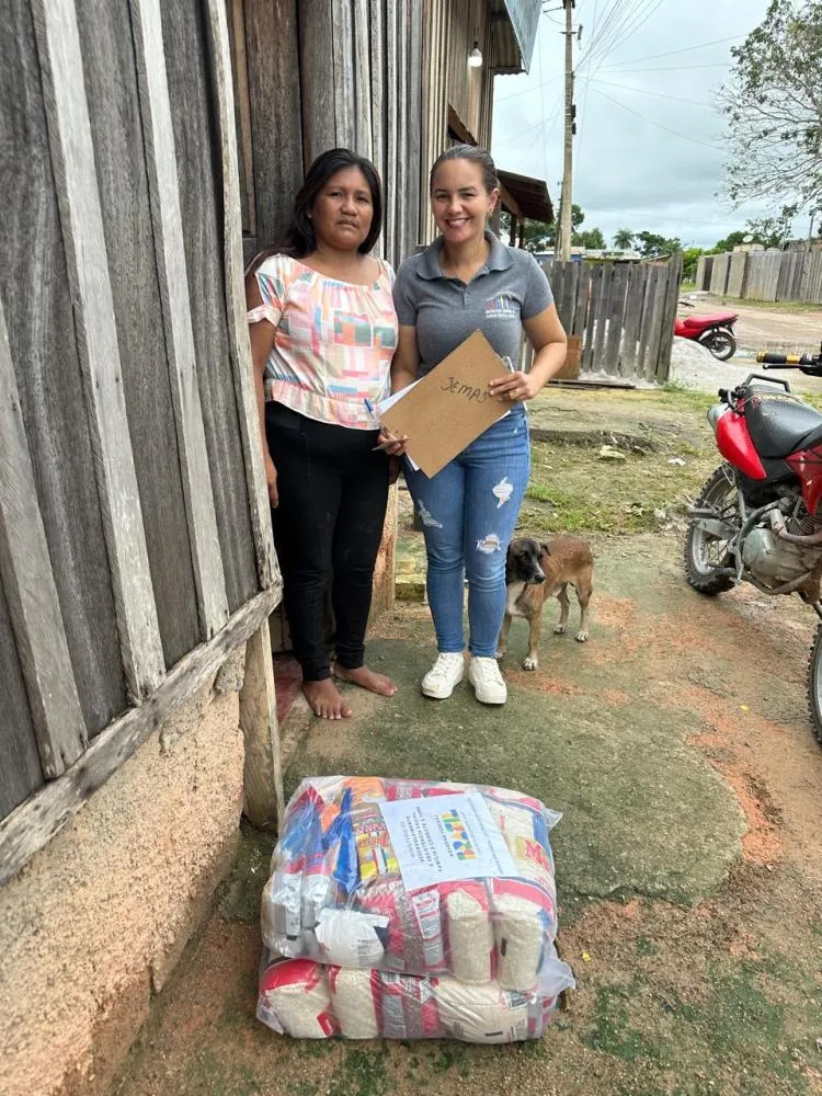 Assistência Social em Ação: Cestas Básicas são distribuídas às famílias carentes